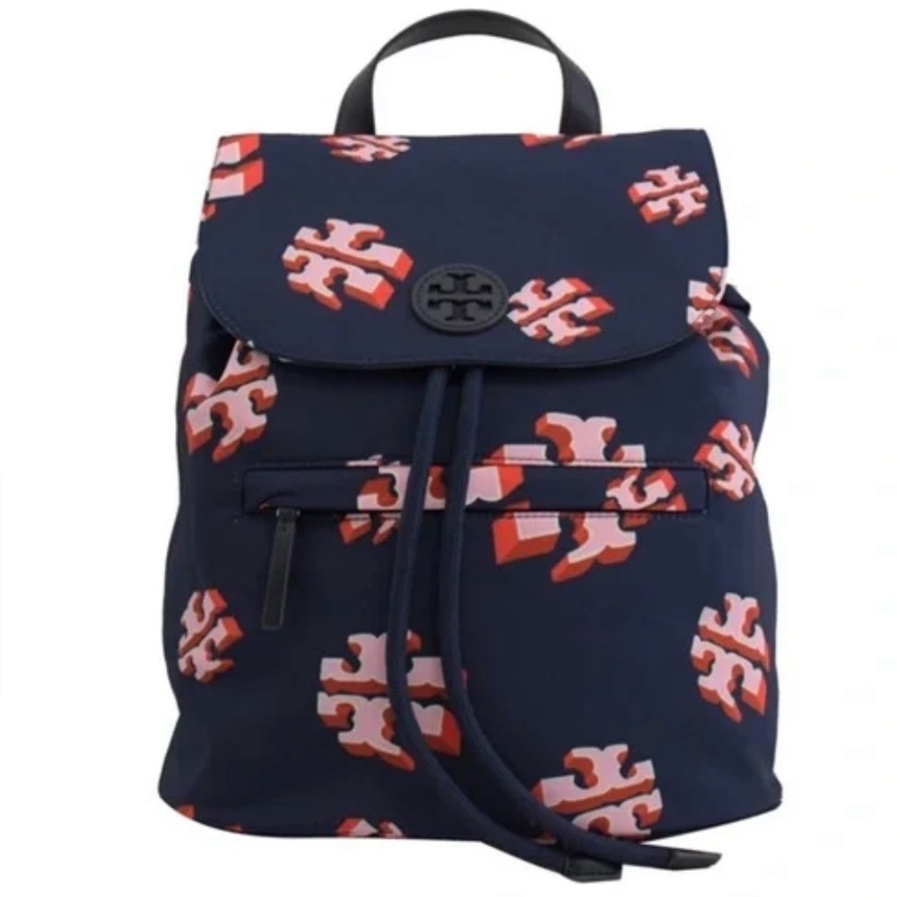 Tory Burch Crazy Logo All Over Backpack